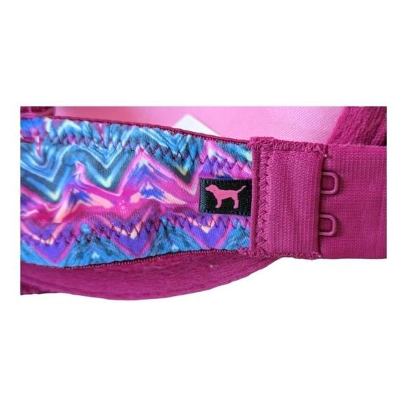 Victoria’s Secret PINK Wear Everywhere Demi Push Up Bra Size 34C GUC - Picture 2 of 6